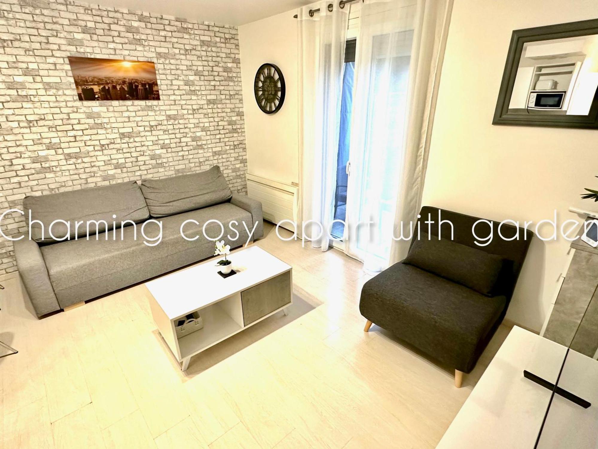 Charming Cosy Apart With Garden Free Parking Apartamento Claye-Souilly Exterior foto